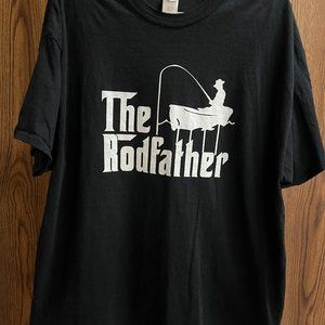 t-Shirt For the Fisherman -  "The Rodfather"